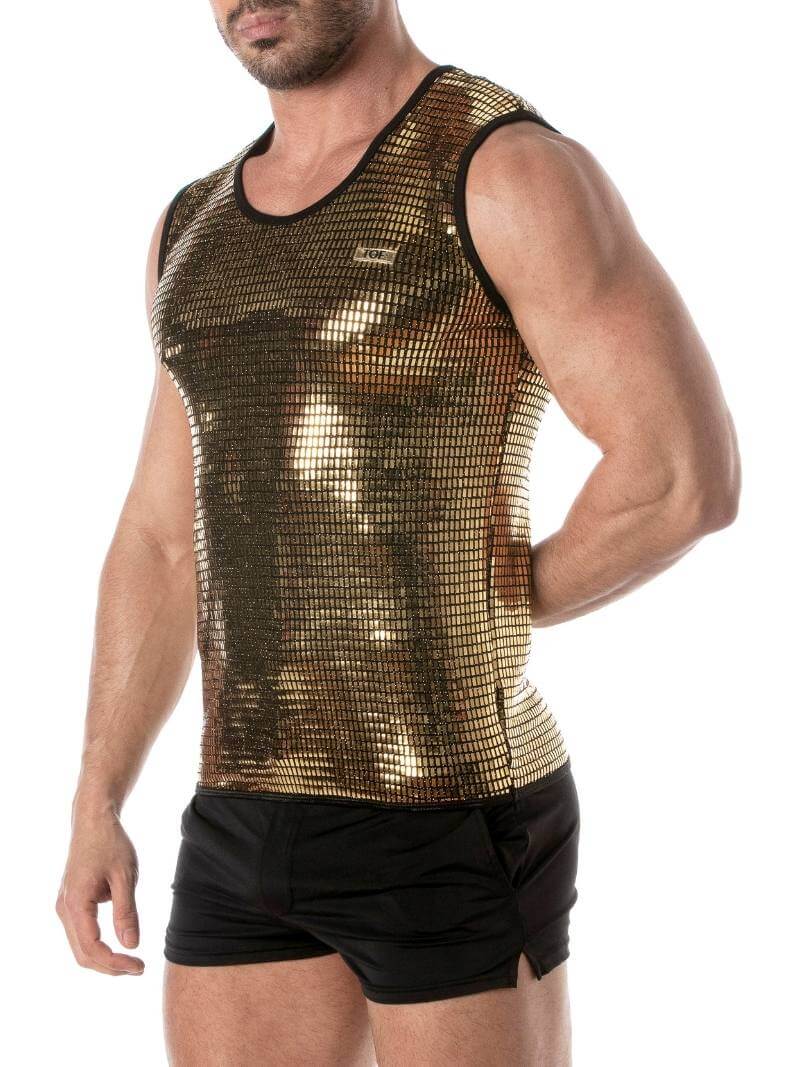 TOF Paris Glitter Tank Top - Image 8