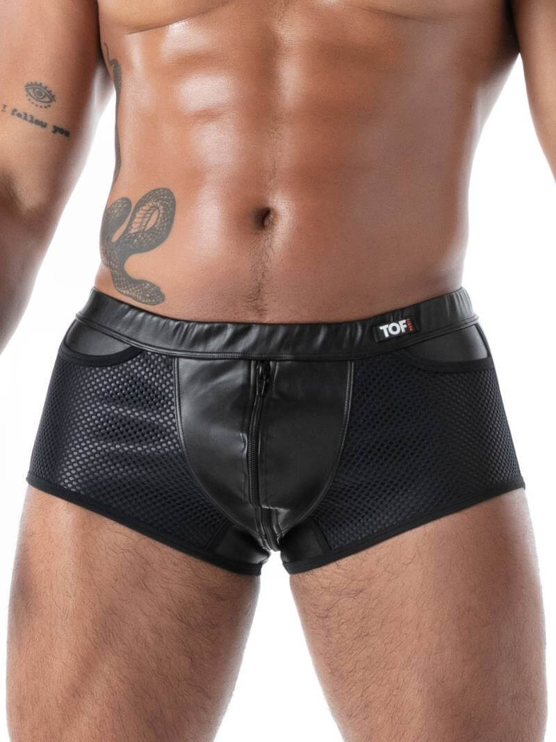 TOF Paris Kinky Full Zip Leather Trunk - Image 10