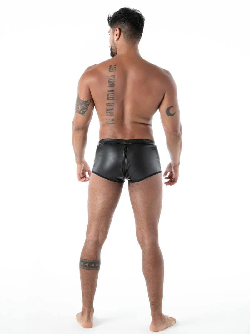 TOF Paris Kinky Full Zip Leather Trunk - Image 11