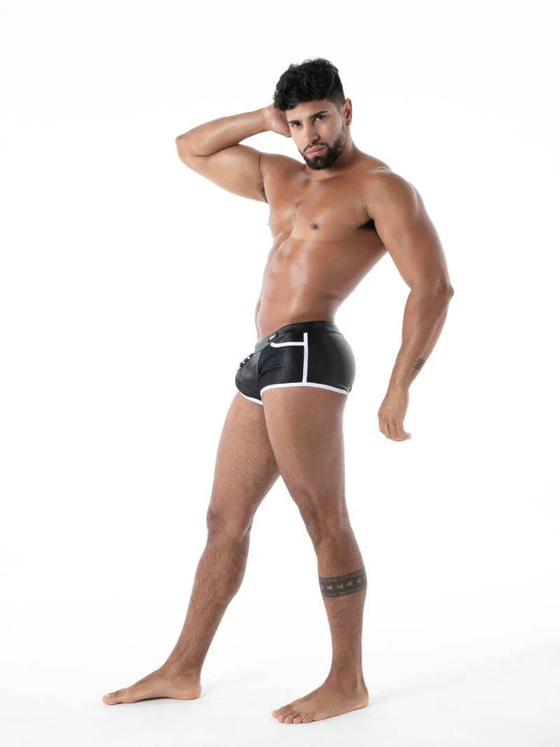 TOF Paris Kinky Full Zip Leather Trunk - Image 15