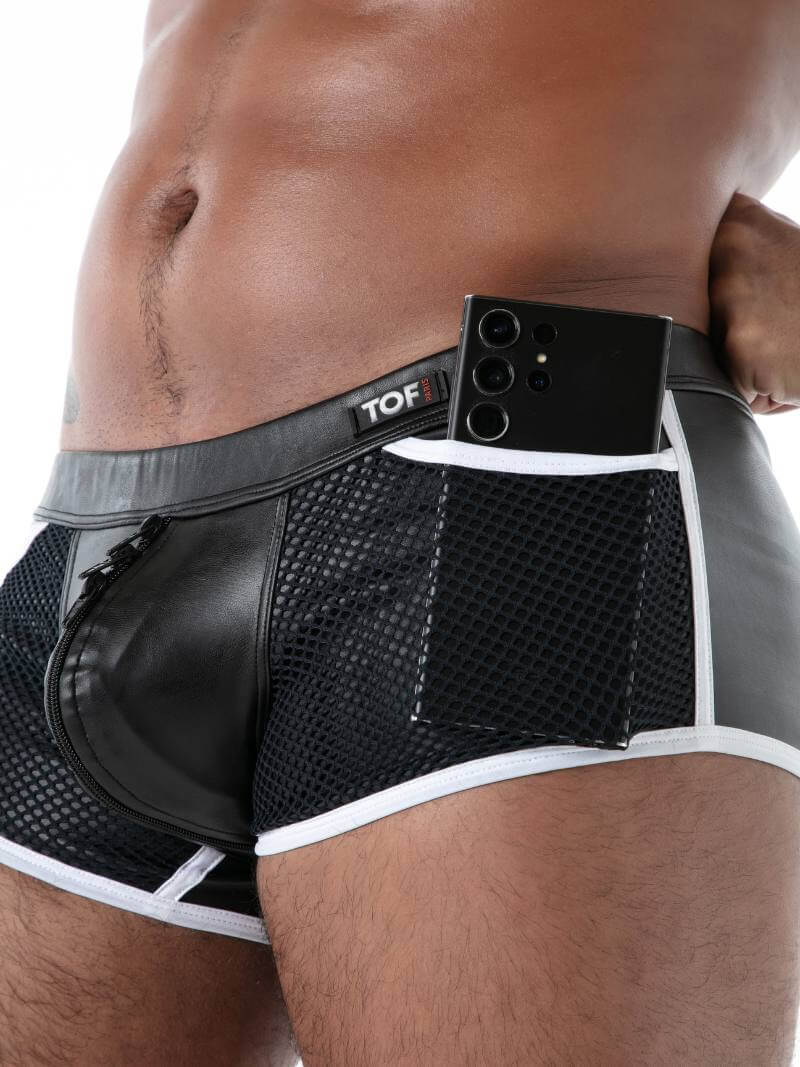 TOF Paris Kinky Full Zip Leather Trunk - Image 2