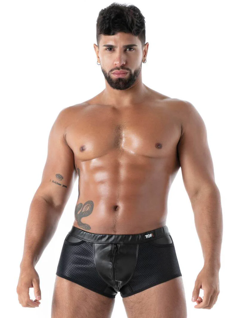 TOF Paris Kinky Full Zip Leather Trunk - Image 6
