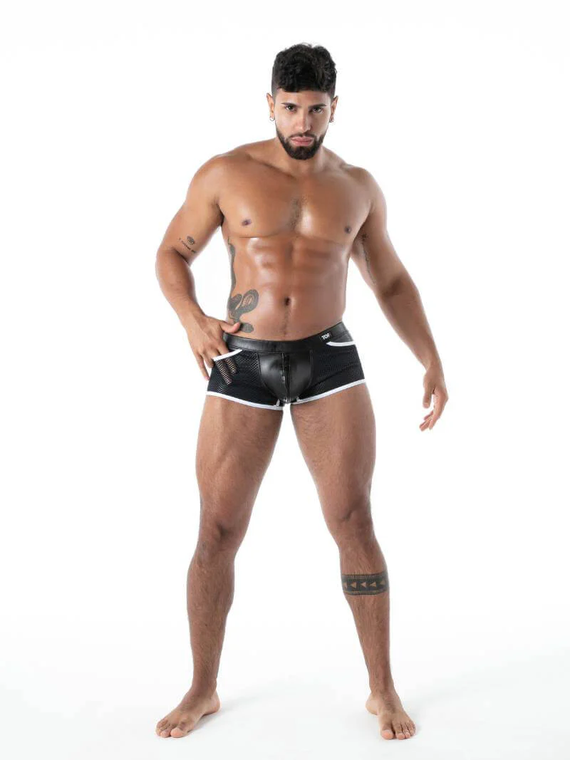TOF Paris Kinky Full Zip Leather Trunk - Image 9