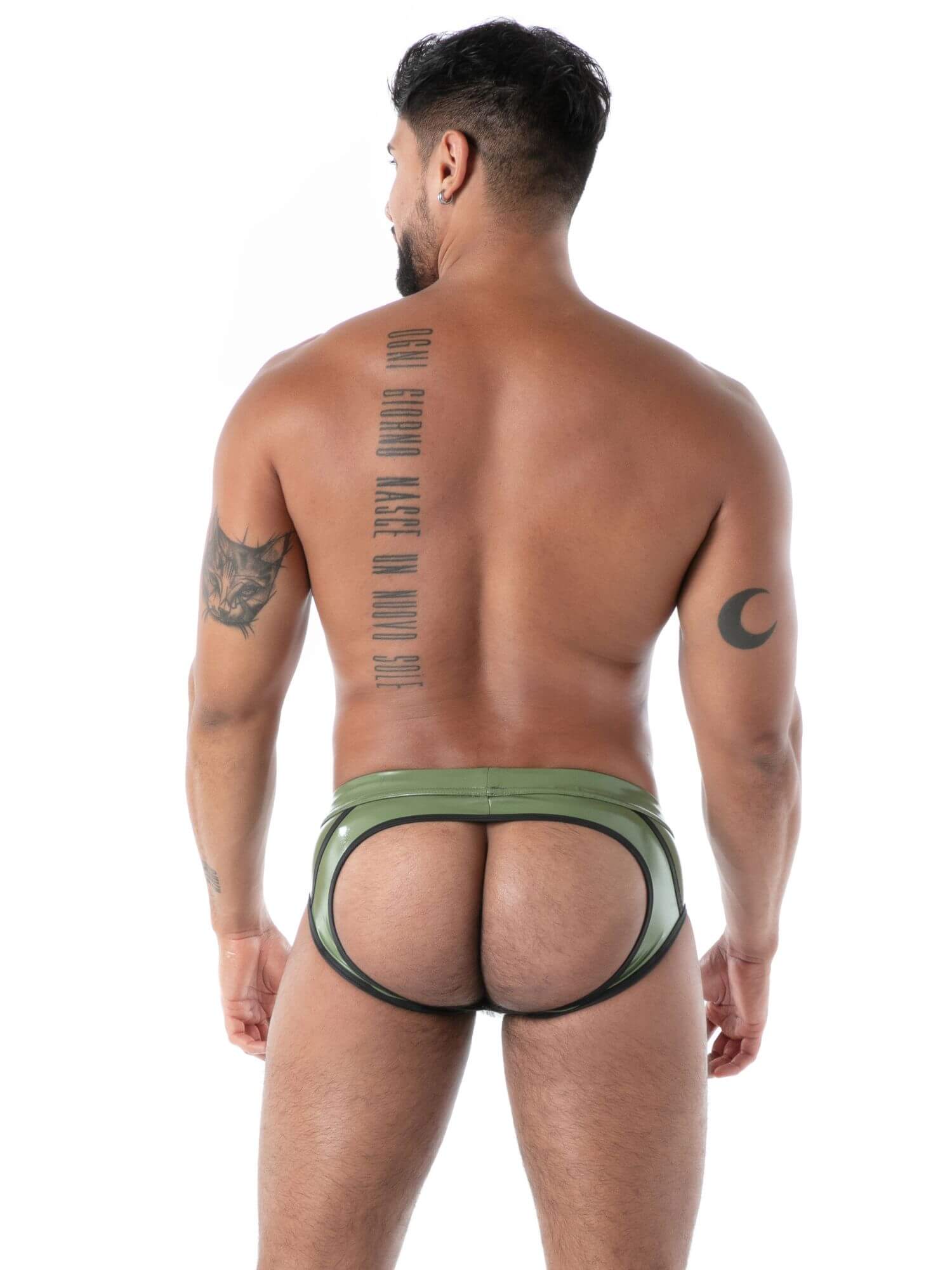 TOF Paris Datex Second Skin Bottomless Brief – High Shine Latex - Image 14