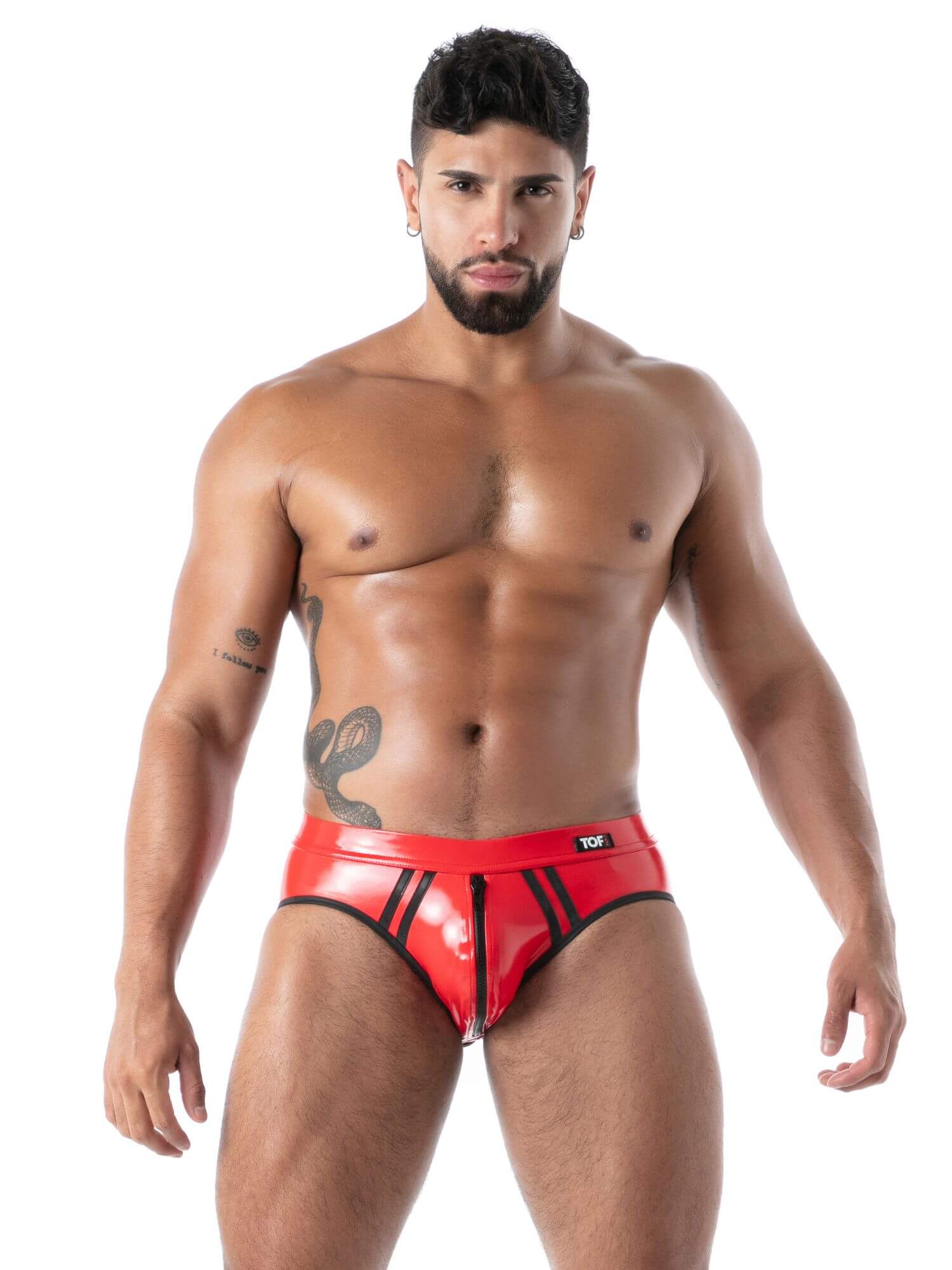 TOF Paris Datex Second Skin Bottomless Brief – High Shine Latex - Image 7