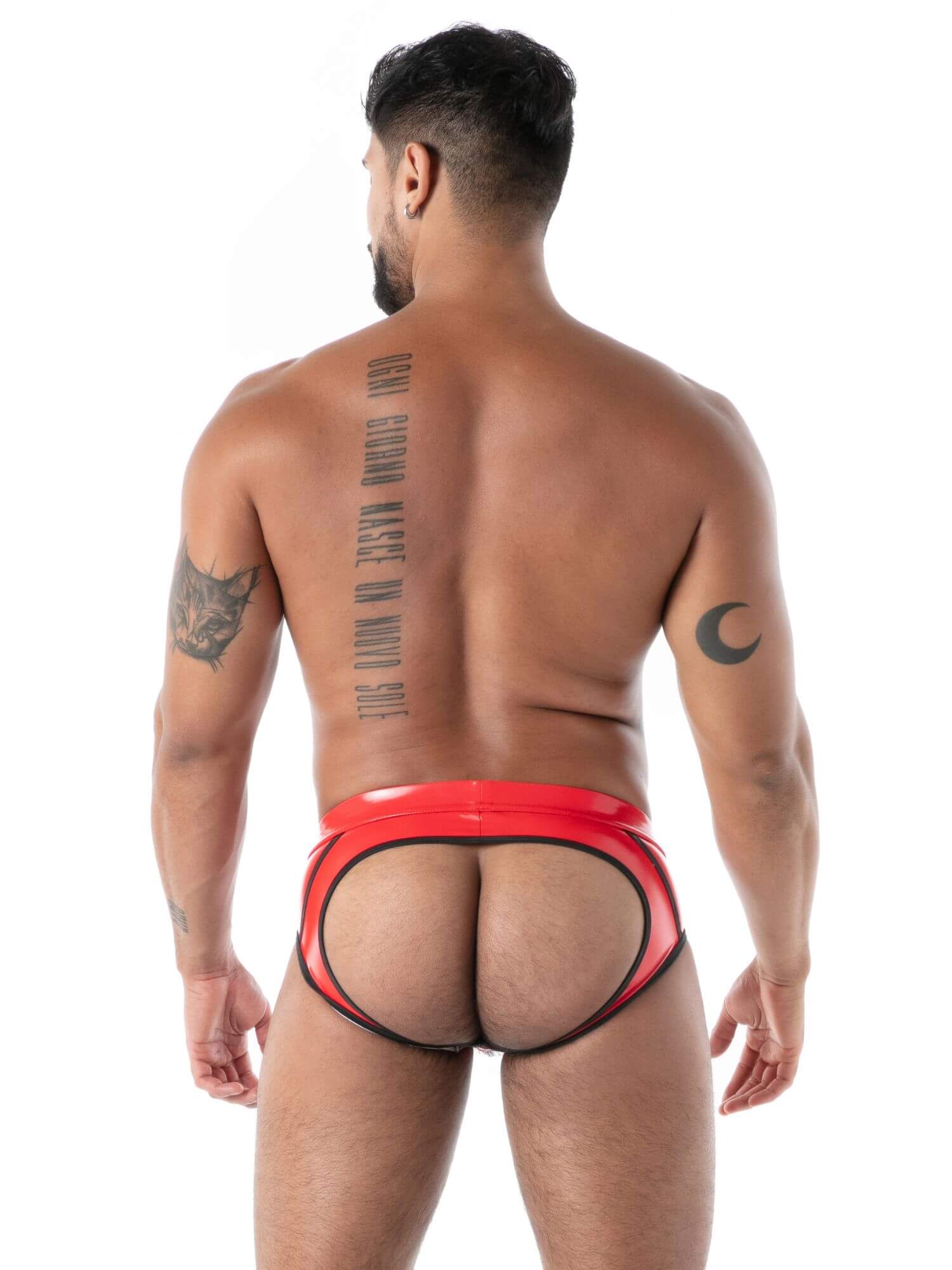 TOF Paris Datex Second Skin Bottomless Brief – High Shine Latex - Image 9