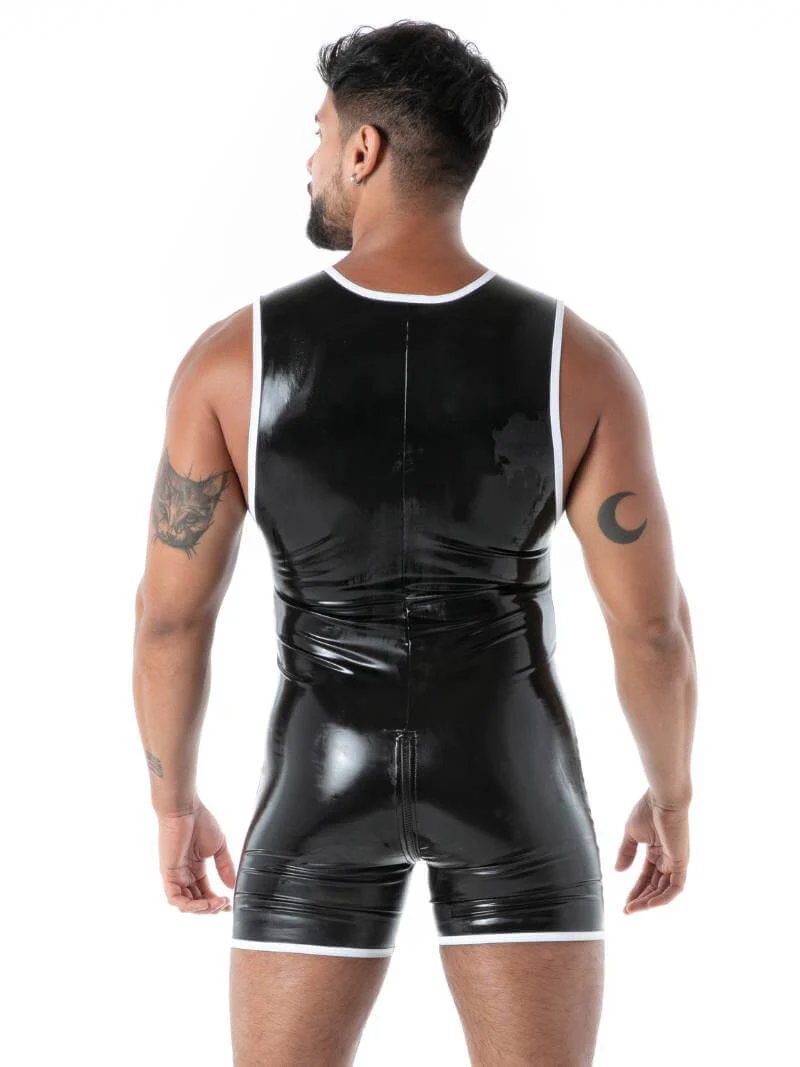 TOF Paris Datex Second Skin Singlet - High Shine Latex - Image 5