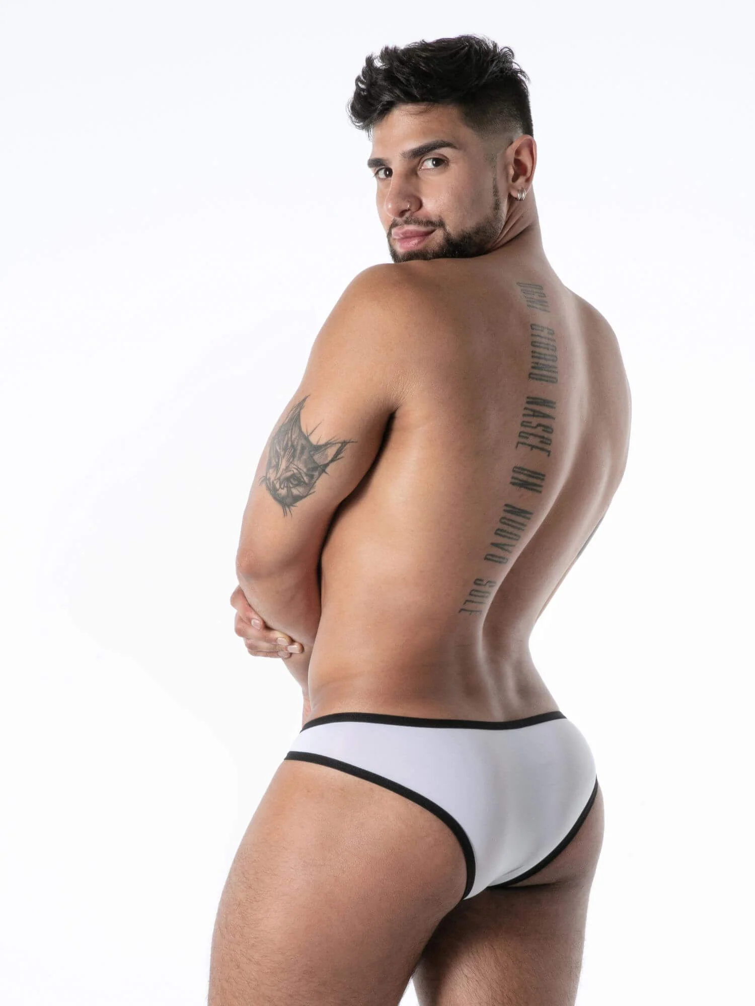 TOF Paris Mon Amour Mini Brief – Men's Luxury Microfibre Bikini Slip - Image 7