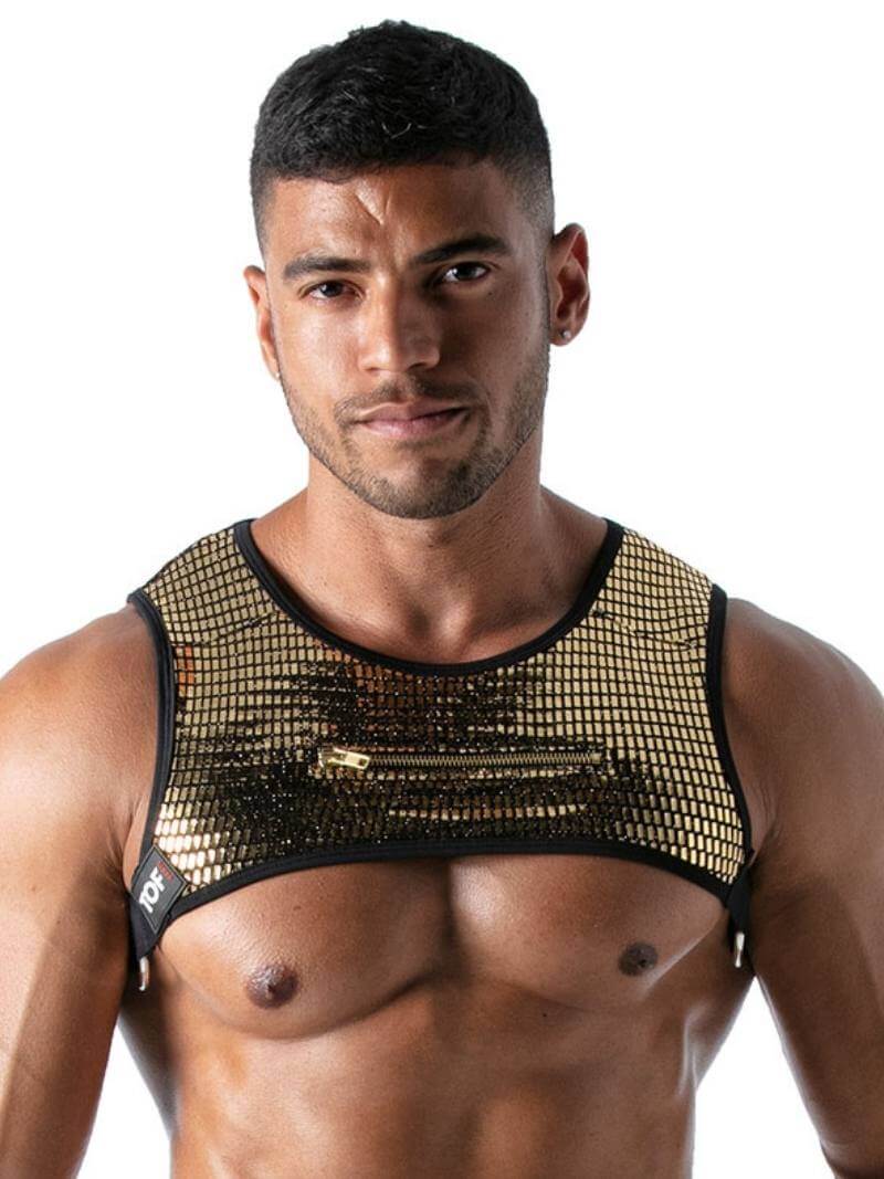 TOF Paris Glitter Pocket Chest Harness - Image 7