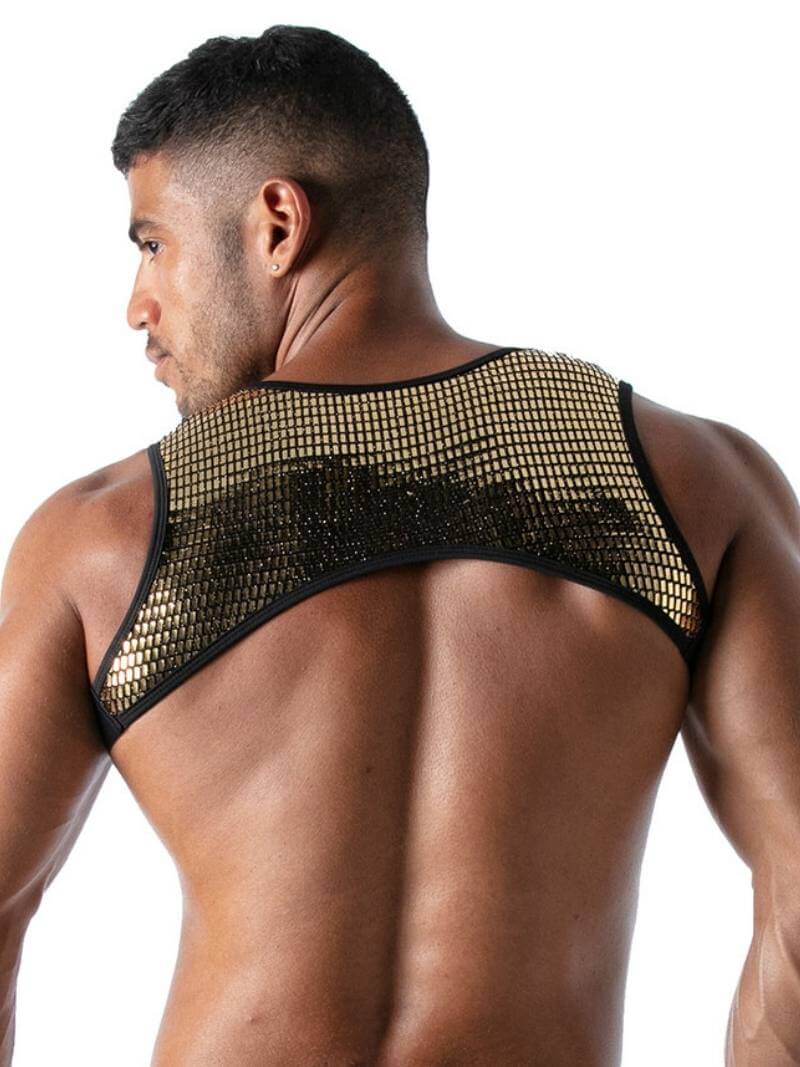 TOF Paris Glitter Pocket Chest Harness - Image 9